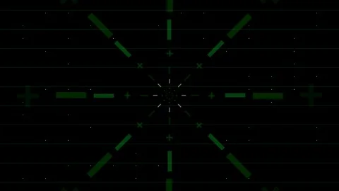 Starburst rays with brilliant glowing light beams and cinematic lens flare Video stock 345900151