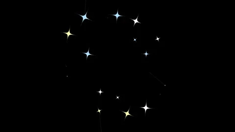 Starburst rays glowing with intense light beams and shining lens flare on a Stock Footage 346515234