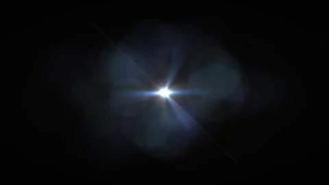 Starburst rays spread outward in all directions Stock Footage 345434003