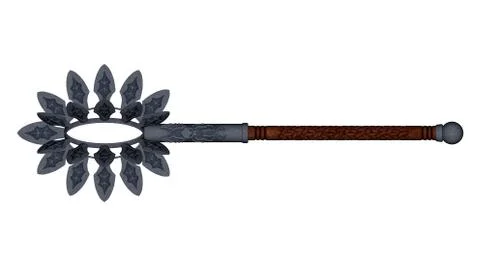 Starbust - 3D render Stock Illustration