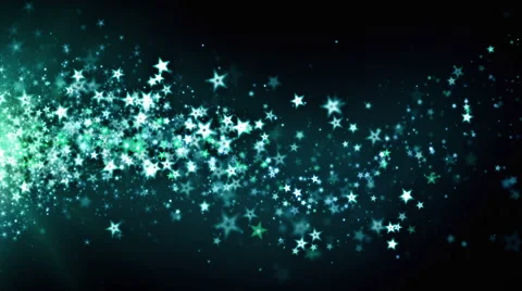 Stardust Blue Drifting Stock Footage 43964418