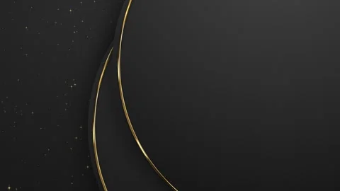 Stardust Gold Particles Awards Trailer Titles Cinematic Openers Background Loop Video stock 339638506