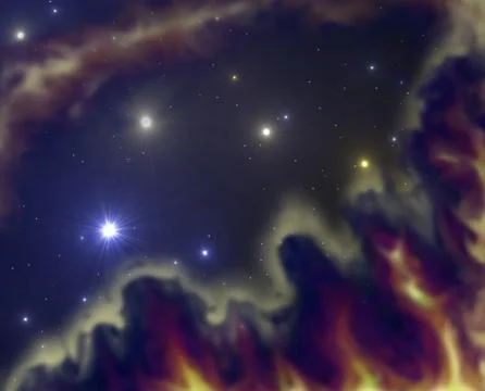 Stardust Stock Illustration