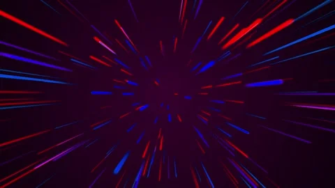 Stardust red and blue. Seamless looping. Stock-Footage 263513598