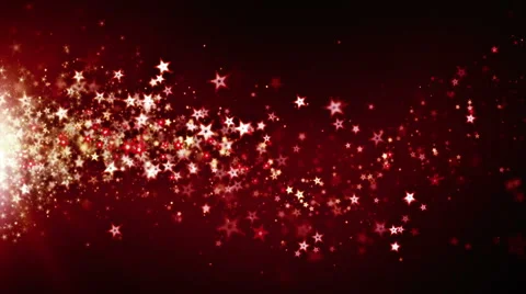 Stardust Red Drifting Stock Footage 43965440