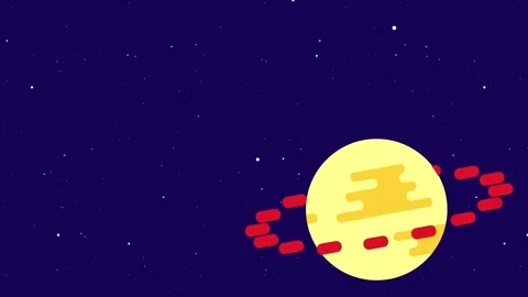 Starfield and Falling Fire Stock Footage 335630556