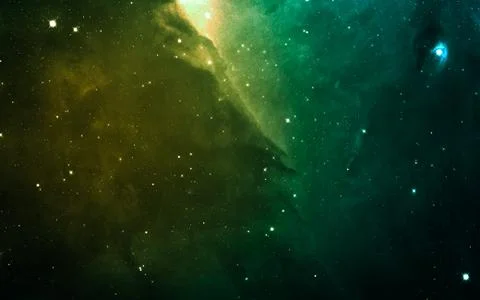 Starfield in deep space Stock Photos