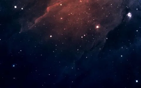 Starfield in deep space Stock Photos
