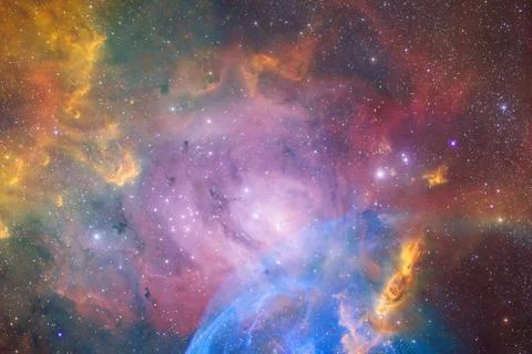Starfield in outer space many light years far from the Earth. 写真素材