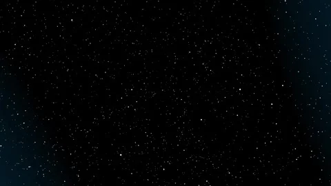 Starfield Space Background Black Night Sky White Stars Cosmic Galaxy Stock Footage 342947056