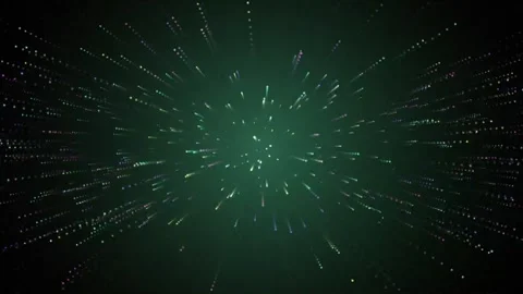 Starfield Warp Speed Hyperspace Motion Background 库存影片 342818540
