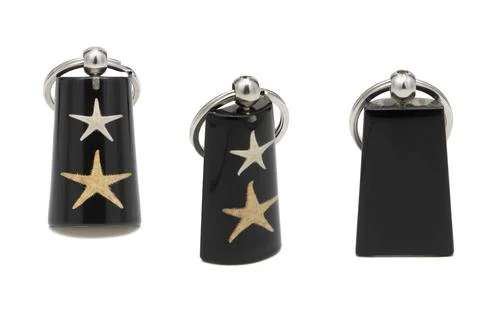 Starfish key chain Stock Photos