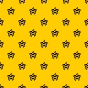 Starfish pattern vector Stock Illustration