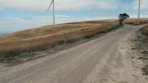 Starfish Windfarm Stock Footage 167926045