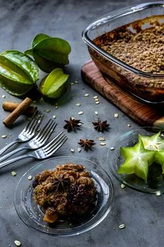 Starfruit Crisp Stock Photos