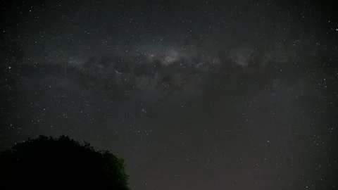 Stargazing on a Clear Night Stock Footage 201318215