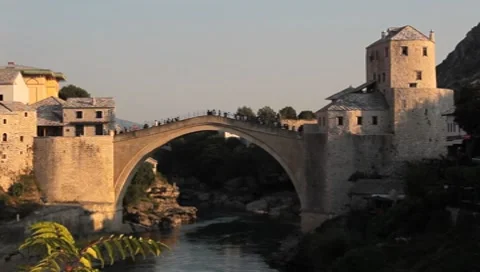 Stari Most. Old Bridge, Mostar 4 Vidéo 8655455