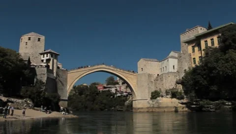 Stari Most. Old Bridge. Mostar 9 Vidéo 8657516