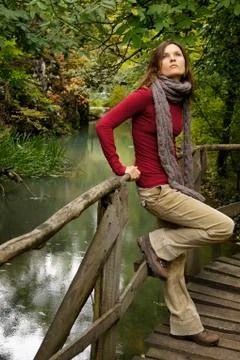 Staring at the sky Stock Photos