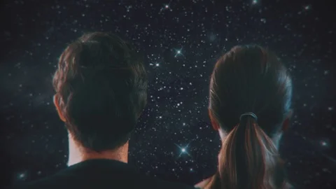 Staring Into Space Stock-Footage 88627000