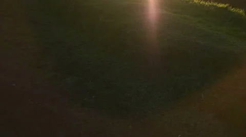 Staring into the Sunset, tilted shot Stock Footage 59188828