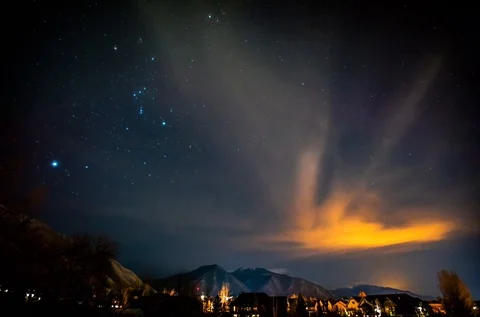 Starlapse Utah Stock Footage 105182452