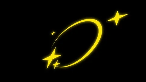 Starlight Spin Effect Stock Footage 335633571