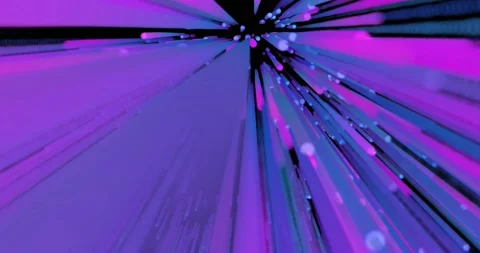 Starlight warp tunnel Stock Footage 219416060