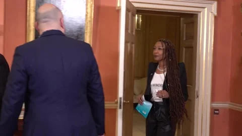 Starmer becomes first PM to take HIV test Stock Footage 301481560