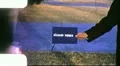 STARRING! HOMEMADE TITLE CARD Vintage 8mm Film Leader Texture Loop 6036 HD Footage