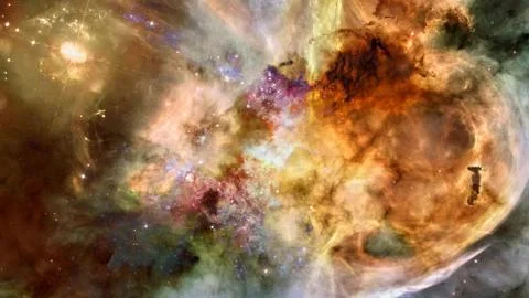Starry background of deep outer space. Elements of this image furnished by NA Stock Illustration