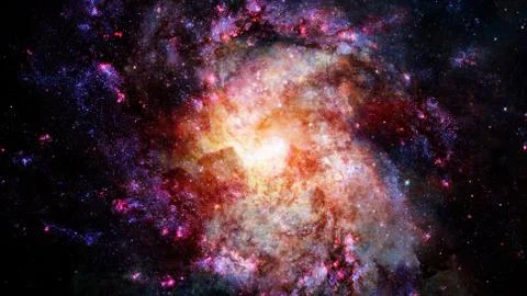 Starry background of deep outer space. Elements of this image furnished by NA Stock Photos