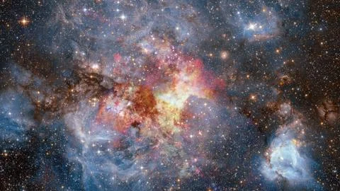 Starry background of deep outer space. Elements of this image furnished by NA Stock Photos