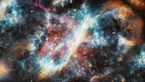 Starry background of deep outer space. Elements of this image furnished by NA Stock Photos