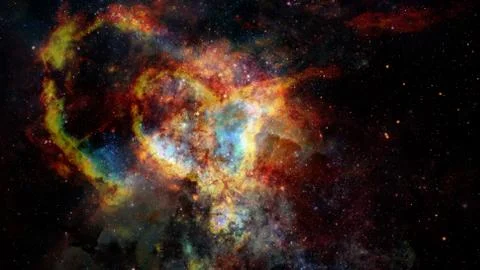 Starry background of deep outer space. Elements of this image furnished by NA Stock Photos