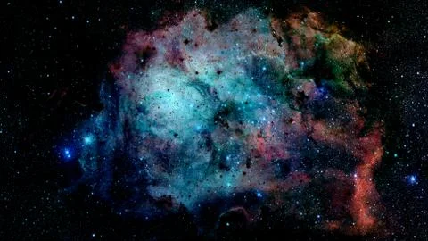 Starry background of deep outer space. Elements of this image furnished by NA Stock Photos