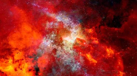 Starry background of deep outer space. Elements of this image furnished by... Stock Photos
