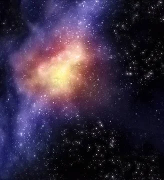 Starry background of deep outer space starry background of stars and nebul... Stock Photos