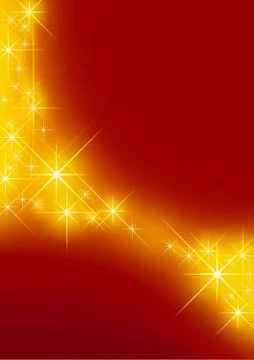 Starry Background Stock Illustration