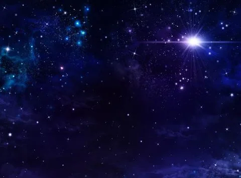 Starry background Stock Illustration