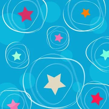 Starry background Stock Illustration