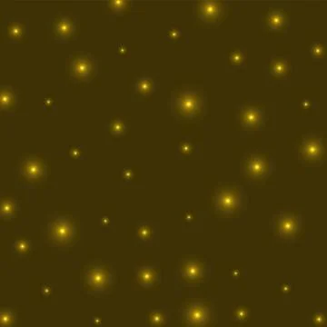 Starry background. Stars evenly scattered on yellow background. Appealing g.. Stock Illustration