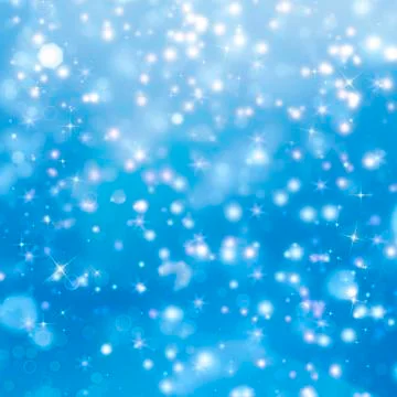 Starry Christmas background Stock Illustration