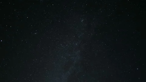 Starry constellations motion and meteor shower,universe night sky,outer space Stock Footage 146831610