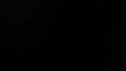 Starry constellations motion and rotating stars on night sky timelapse Stock Footage 229541254
