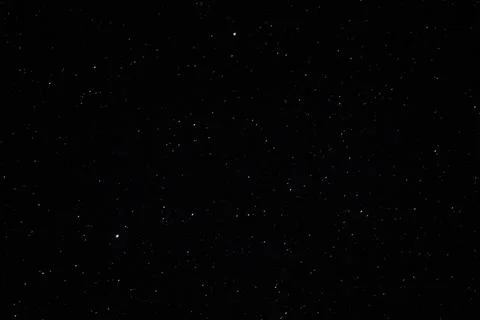 Starry dark sky in spring Stock Photos