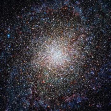 Starry deep outer space. Elements of this image furnished by NASA Stock Photos