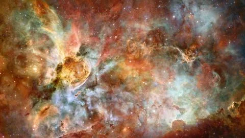 Starry deep space - nebula and galaxy. Elements of this image furnished by NA Stock Photos
