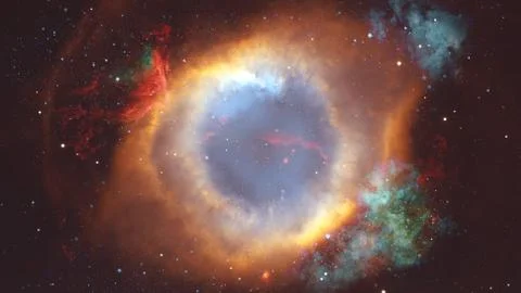 Starry deep space - nebula and galaxy. Elements of this image furnished by NA Stock Photos