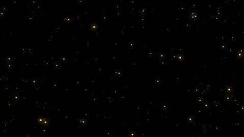 Starry Dust Shiny Particles Floating Overlay Video Effect 4k Black Screen Stock Footage 289912160